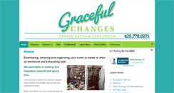 Desktop Screenshot of gracefulchangesestatesales.com